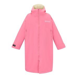 Regatta Unisex Adult Waterproof Fleece Lined Changing Robe / Pink Lemonade